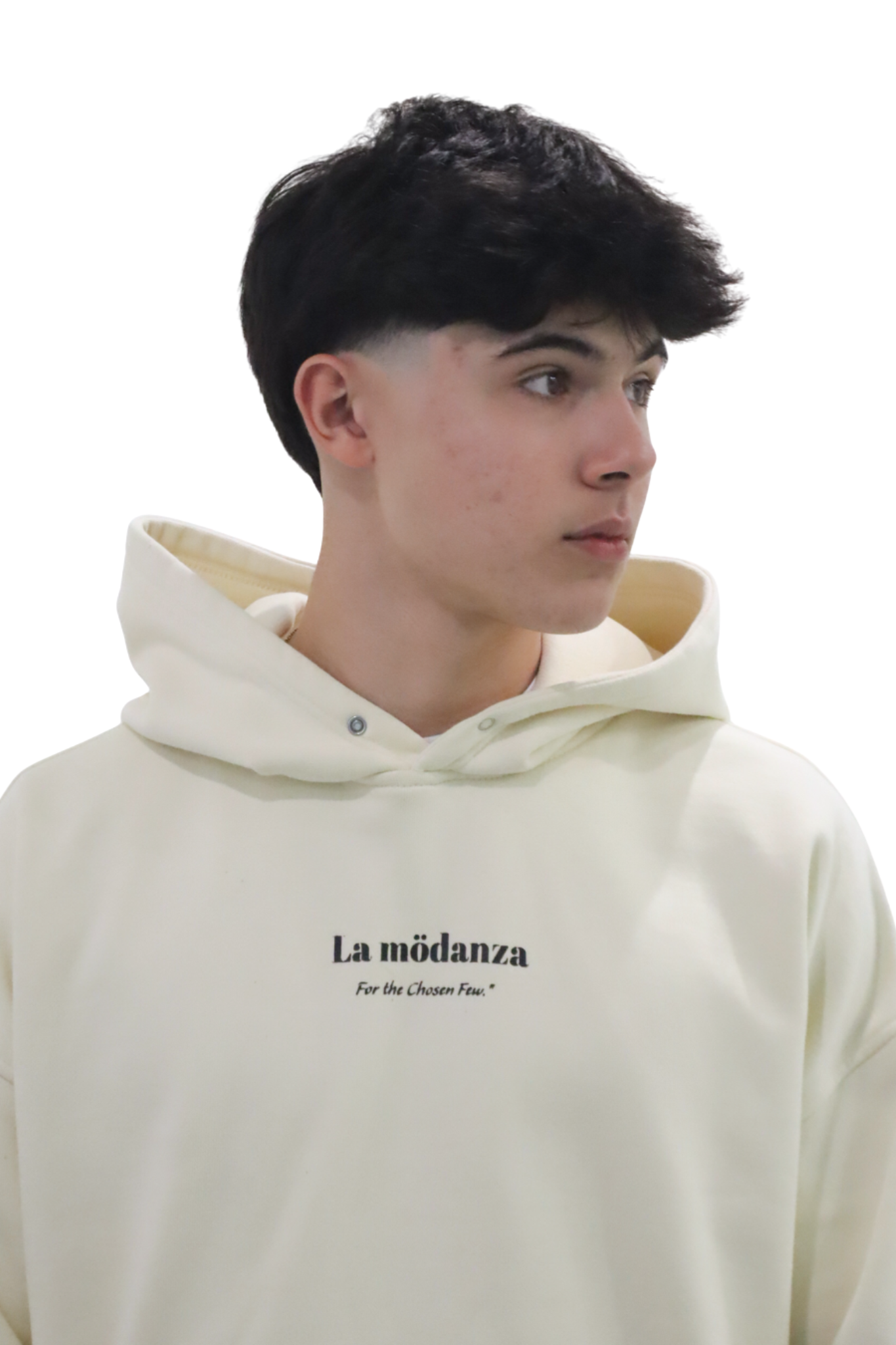 LAMODANZA Essential Hoodie - Beige Cream