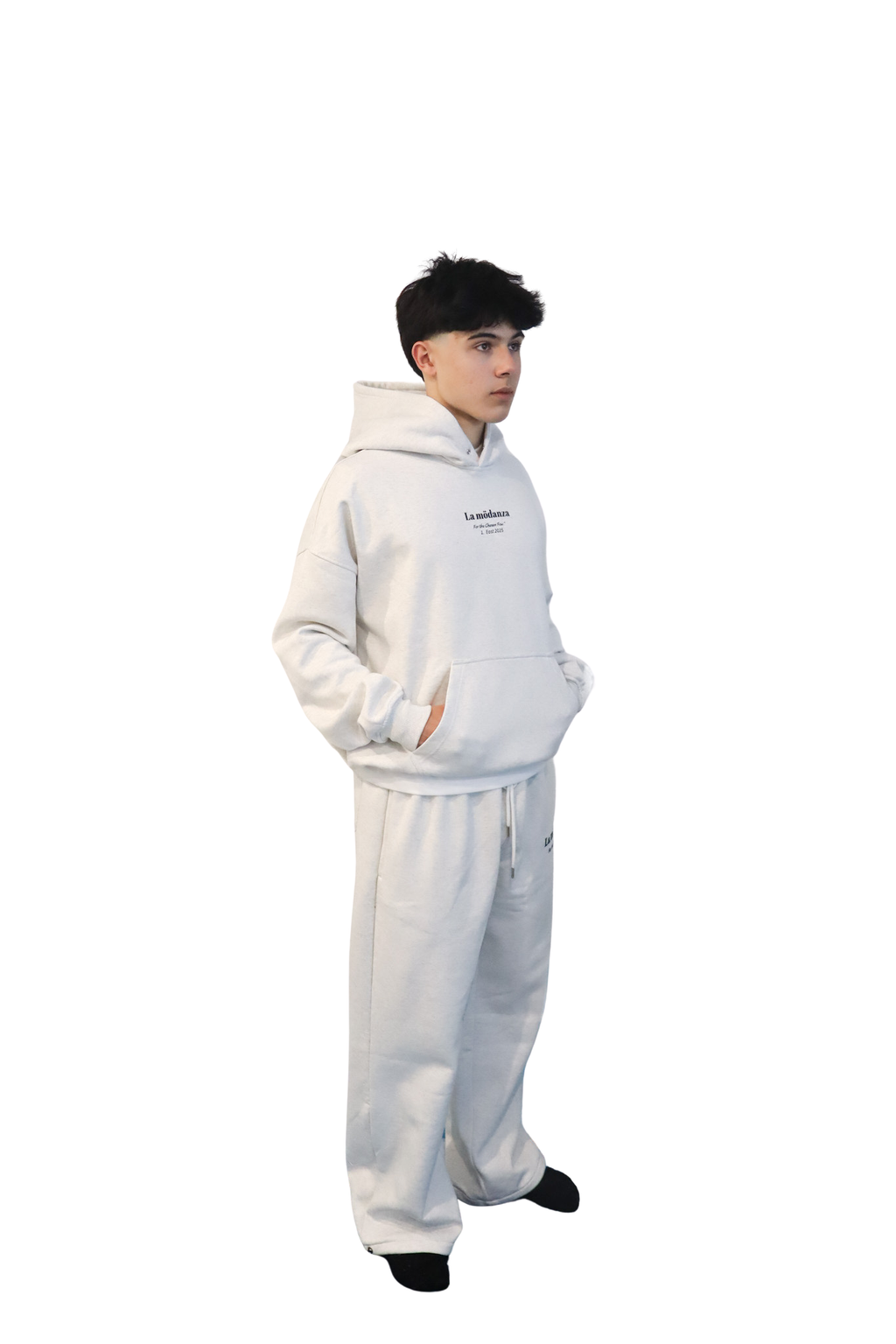 LAMODANZA Essential Hoodie - Grey